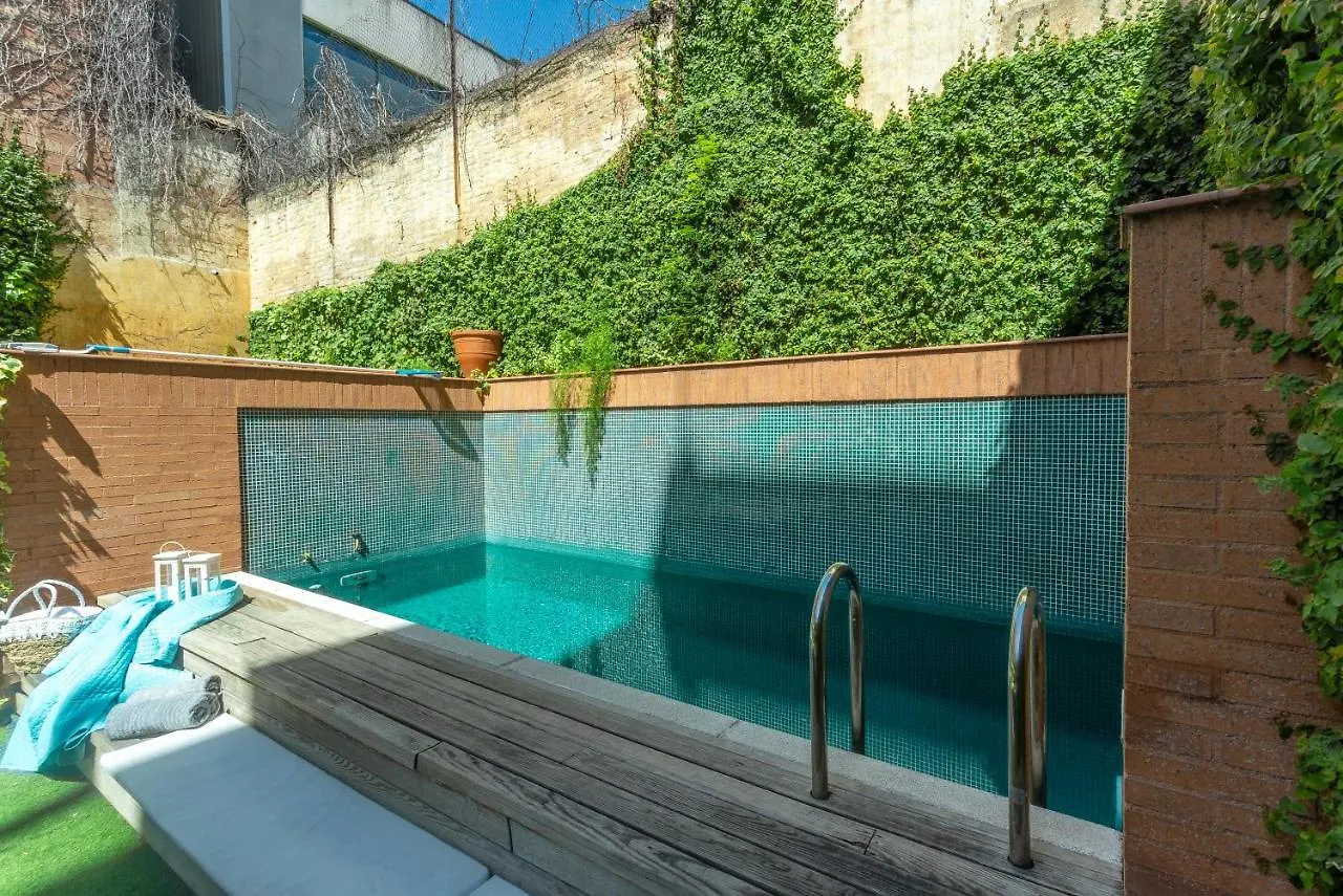 ברצלונה City Center Private Zen House With Pool, Garden דירה
