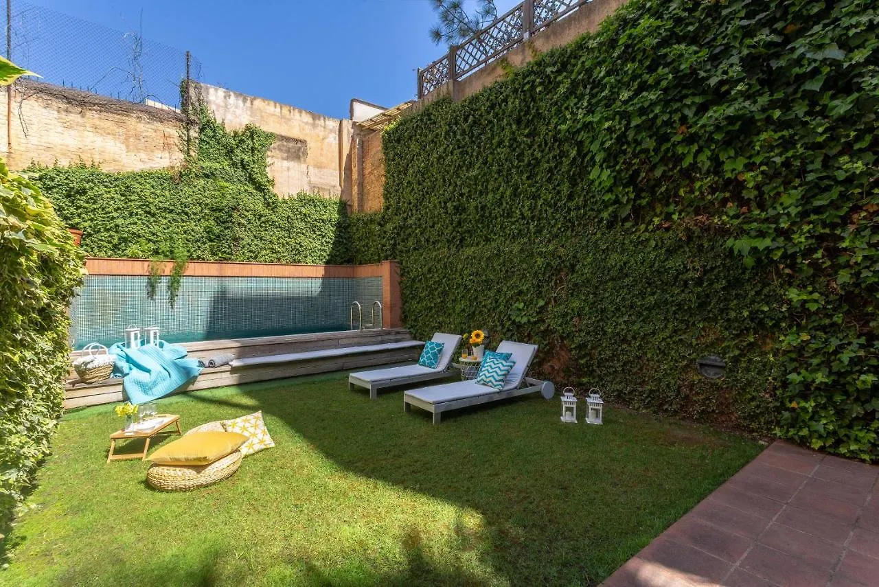 ברצלונה City Center Private Zen House With Pool, Garden